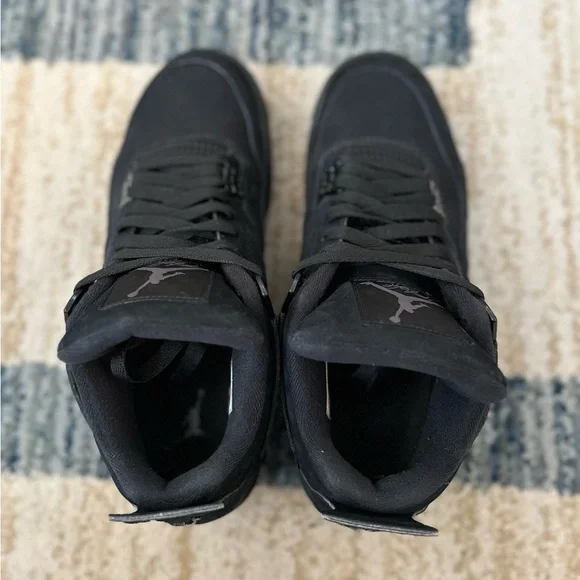 AIR JORDAN 4 Retro “Black Cats”. Size 11 men. - Picture 4 of 5